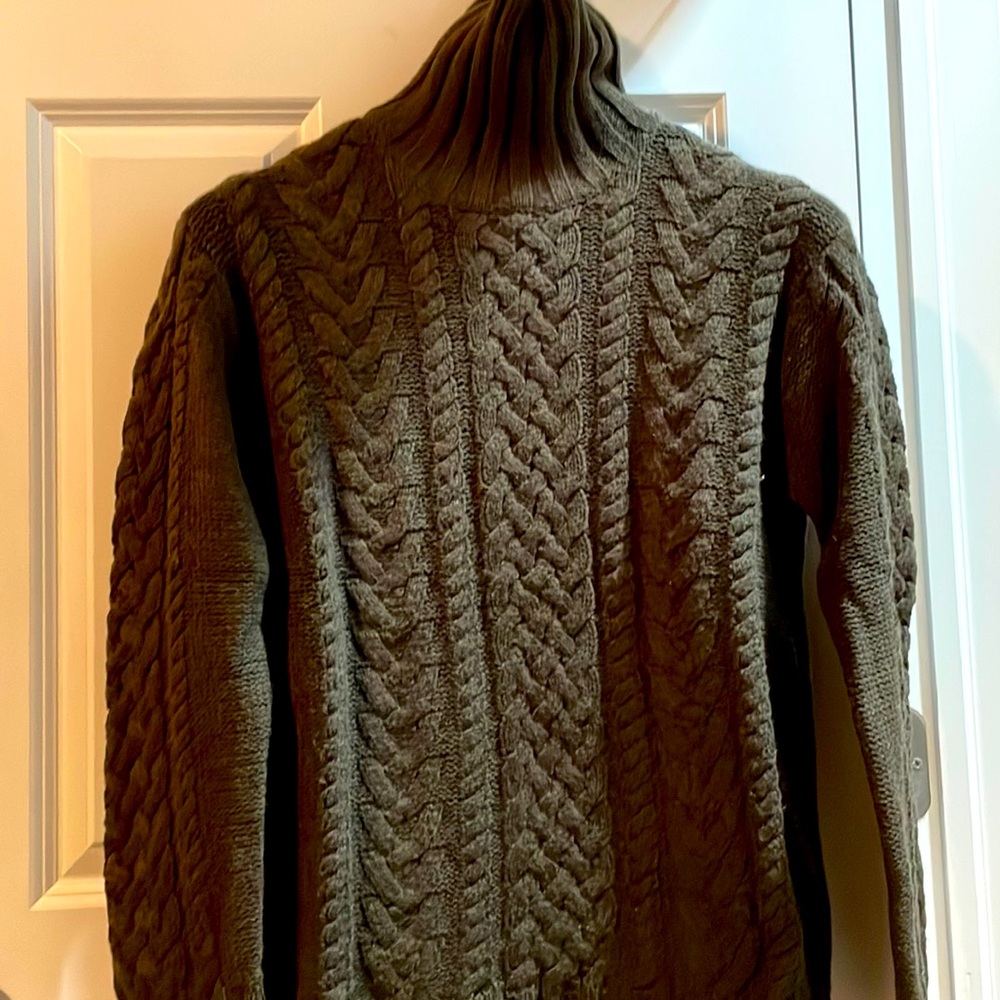 Tommy Bahama Indigo Turtleneck Cotton/Wool Design